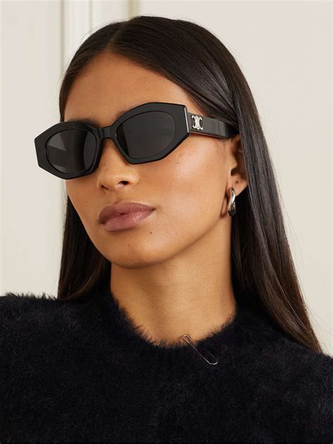 celine black cat eye sunglasses.